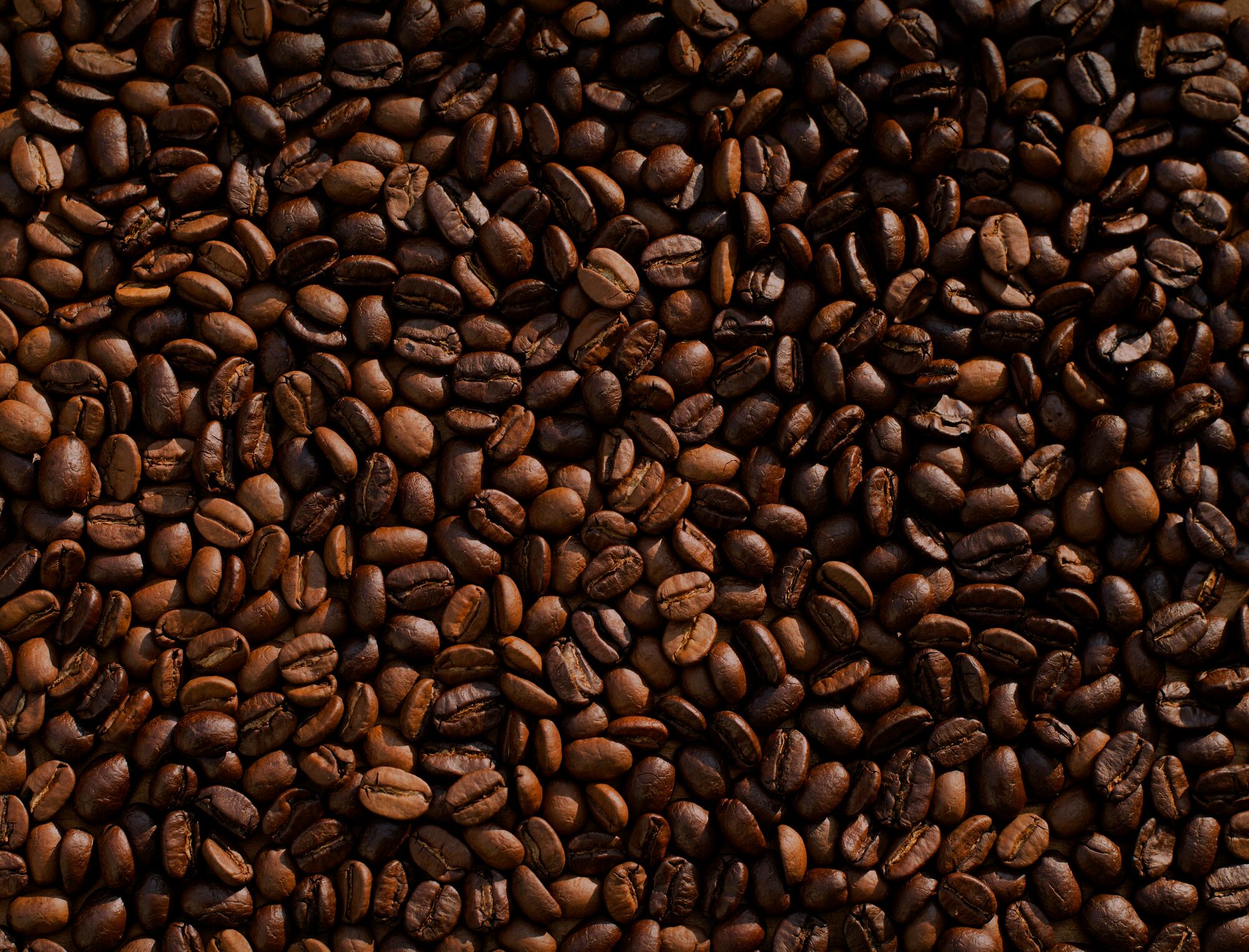 Coffee beans background